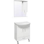 Мебель для ванной Runo Севилья 61х47 белая