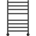 Полотенцесушитель водяной Point Меркурий П8 500x800 черный (PN83158B)