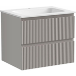 Тумба с раковиной Sancos Snob R 60х45 Doha Soft (SNR60SM, CN7011)