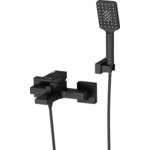 Смеситель для ванны Wasserkraft Abens черный soft-touch (2001)