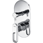 Смеситель для ванны Wasserkraft Kammel хром (1841)