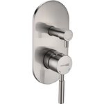 Смеситель для ванны Wasserkraft Wern никель (4241)