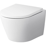 Унитаз подвесной безободковый Am.Pm Sense FlashClean с сиденьем микролифт (C741701SC)