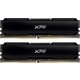 Память оперативная ADATA 32GB (2 x 16Gb) DDR4 UDIMM, XPG GAMMIX D20, 3600MHz CL18-22-22, 1.35V, Черный Радиатор AX4U360016G18I-DCBK20