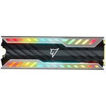 SSD накопитель NeTac NV3000 RGB PCIe 3 x4 M.2 2280 NVMe 3D NAND SSD 500GB, R/W up to 3400/2000MB/s, with heat sink & RGB