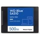 SSD накопитель Western Digital (WD) Blue 3D NAND WDS500G3B0A 500ГБ 2,5" SATA-III (TLC)