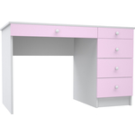 Стол письменный МДК Феникс 1 Светло розовый (СТ4Ф-1СР)