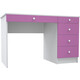 Стол письменный МДК Феникс 1 Розовый (СТ4Ф-1Р)
