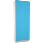 Шкаф МДК Феникс 2-х створчатый высокий Голубой (СК2Ф-Г)