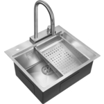 Кухонная мойка Milacio Denia 57 Steel сталь нержавеющая (MC.77400)