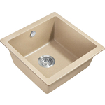 Кухонная мойка Milacio Leon 45 Cuarzo бежевая (MC.77094)