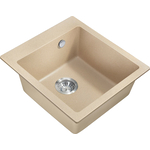 Кухонная мойка Milacio Murcia 46 Cuarzo бежевая (MC.77034)