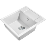 Кухонная мойка Milacio Navarra 60 Cuarzo белая (MC.77072)