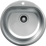 Кухонная мойка TopZero EL 510 нержавеющая сталь, полированная