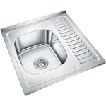 Кухонная мойка EMAR 6060L нержавеющая сталь