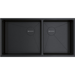 Кухонная мойка Omoikiri Taki 85-2-LB-U/IF-GB Side графит (4997039)