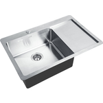 Кухонная мойка ZorG Inox HD 7851-L нержавеющая сталь