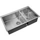 Кухонная мойка ZorG Inox R 78-2-51-L нержавеющая сталь