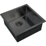 Кухонная мойка ZorG Steel Hammer SH 4444 графит