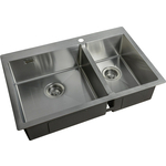 Кухонная мойка ZorG Light ZL R 780-2-510-L нержавеющая сталь