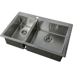 Кухонная мойка ZorG Light ZL R 780-2-510-R нержавеющая сталь