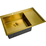 Кухонная мойка ZorG Light ZL R 780510-L бронза