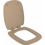 Сиденье для унитаза Ambassador Diamond с микролифтом, матовое темно-бежевое (122T20501)