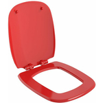 Сиденье для унитаза Ambassador Diamond с микролифтом, глянцевое красное (122T21101)