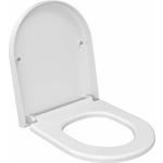 Сиденье для унитаза Ambassador Nord с микролифтом, глянцевое белое (132T20001)