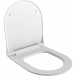 Сиденье для унитаза Ambassador Queen с микролифтом, глянцевое белое (112T20001S)