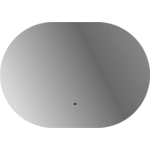 Зеркало Cezares Vague 100х70 с подсветкой, датчик движения (CZR-SPC-VAGUE-1000-700-MOV)