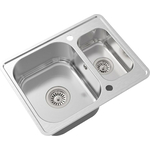 Кухонная мойка Oulin OL-0304 сатин