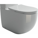 Унитаз (чаша) Ceramicanova Metropol Rimless с сиденьем-микролифт (CN4001-B)