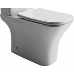 Унитаз (чаша) Ceramicanova Alfa Rimless с сиденьем-микролифт (CN9002-B)