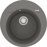 Кухонная мойка Lemark Sula 500 серый шелк