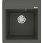 Кухонная мойка Lemark Hanka 450 серый шелк