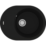 Кухонная мойка Lemark Lacha 620 антрацит