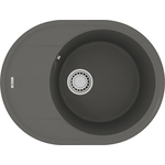 Кухонная мойка Lemark Lacha 620 серый шелк