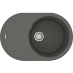 Кухонная мойка Lemark Lacha 760 серый шелк