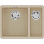 Кухонная мойка Lemark Sinara 550.2-U бежевый