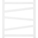 Полотенцесушитель водяной Point Феникс П5 500x600 белый (PN15156W)