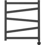 Полотенцесушитель электрический Point Феникс П5 500x600 черный (PN15156BE)