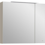 Зеркальный шкаф Roca Oleta 80х70 капучино матовый (A857647515)