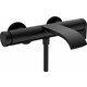 Смеситель для ванны Hansgrohe Vivenis матовый черный (75420670)