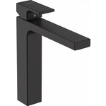 Смеситель для раковины Hansgrohe Vernis Shape матовый черный (71591670)