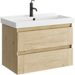 Тумба под раковину Aqwella Astrid 80 дуб давос (AST0108DD)