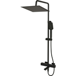 Душевая система Wasserkraft с термостатом, черный матовый (A29901 Thermo)
