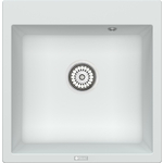 Кухонная мойка Point Арбель 51 белая (PN3001W)