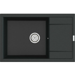 Кухонная мойка Point Велета 78 черная (PN3002B)