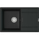 Кухонная мойка Point Лаура 78 черная (PN3005B)